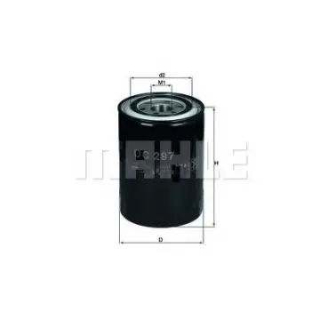 Filtru ulei MAHLE ORIGINAL OC 297