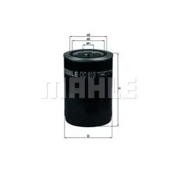 Filtru ulei MAHLE ORIGINAL OC 613