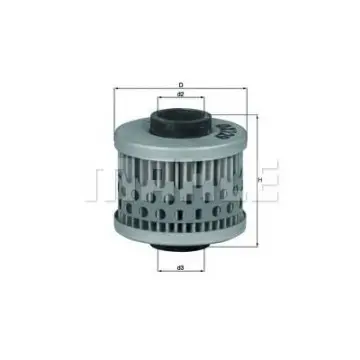 Filtru ulei MAHLE ORIGINAL OX 129