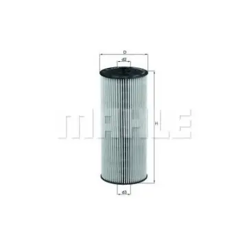 Filtru ulei MAHLE ORIGINAL OX 137D1 S