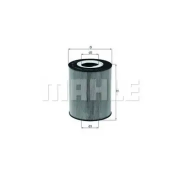 Filtru ulei MAHLE ORIGINAL OX 146D