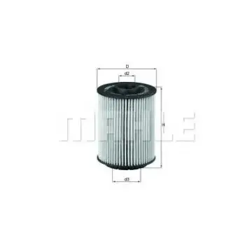 Filtru ulei MAHLE ORIGINAL OX 356D
