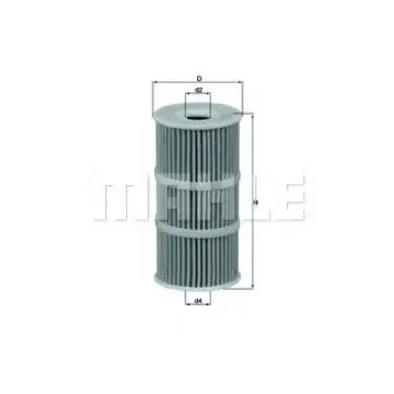 Filtru ulei MAHLE ORIGINAL OX 389 1D