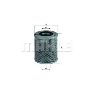 Filtru ulei MAHLE ORIGINAL OX 51
