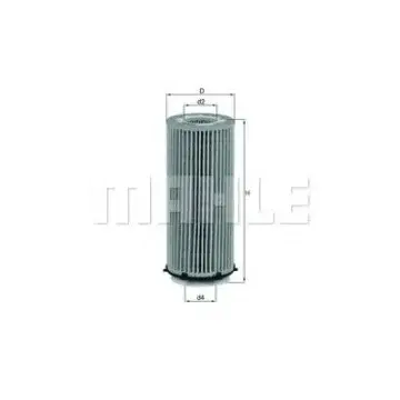 Filtru ulei MAHLE ORIGINAL OX 560D