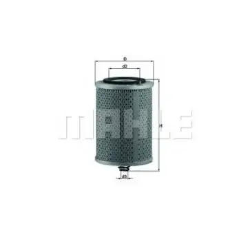 Filtru ulei MAHLE ORIGINAL OX 71D