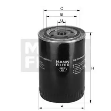 Filtru ulei Mann-Filter W 719 3