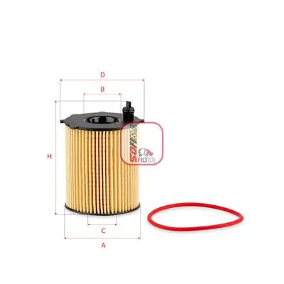 Filtru ulei SOFIMA S 5187 PE