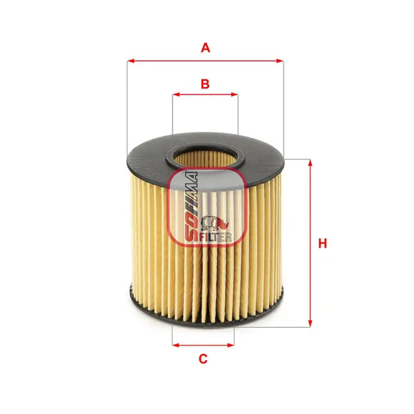 Filtru ulei SOFIMA S 5196 PE