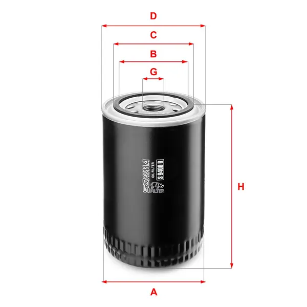 Filtru ulei SOFIMA S 9400 R