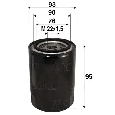 Filtru ulei VALEO 586006