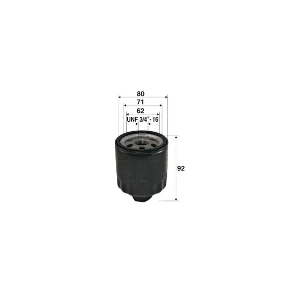 Filtru ulei VALEO 586009