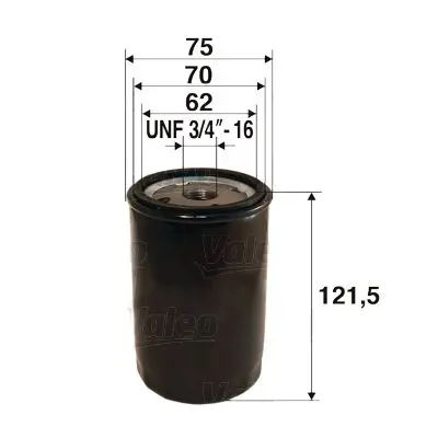 Filtru ulei VALEO 586030