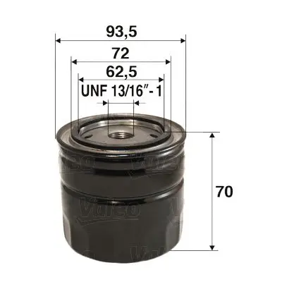 Filtru ulei VALEO 586074