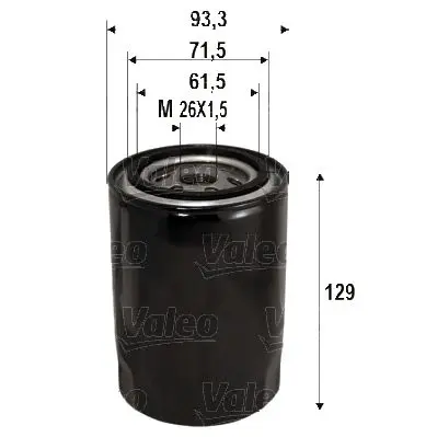 Filtru ulei VALEO 586095