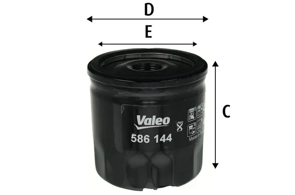 Filtru ulei VALEO 586144