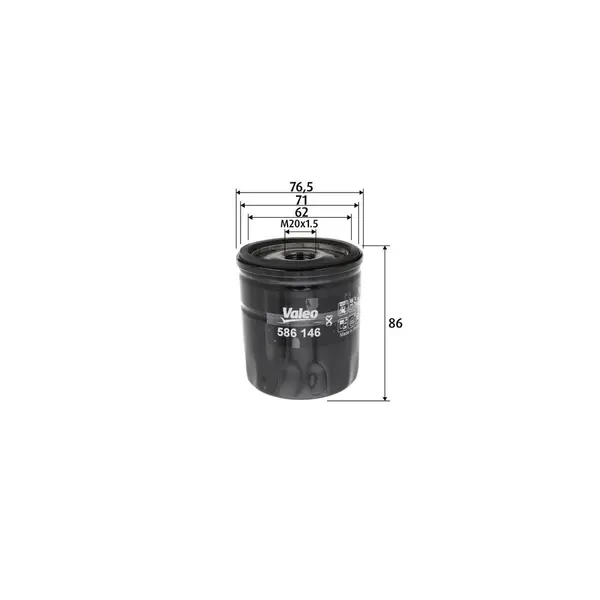 Filtru ulei VALEO 586146