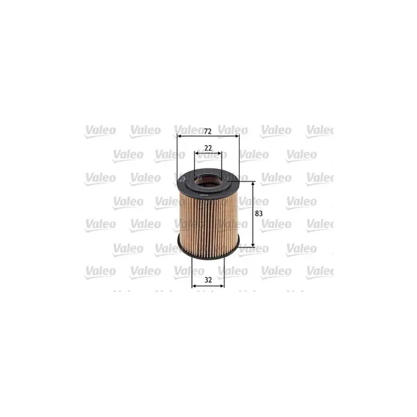 Filtru ulei VALEO 586542