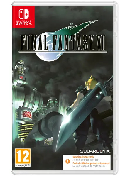 Final Fantasy Vii & Final Fanatsy Viii Remastered Twin Pack (code In A Box) NSW