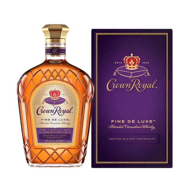 Fine de luxe blended canadian whisky 1000 ml