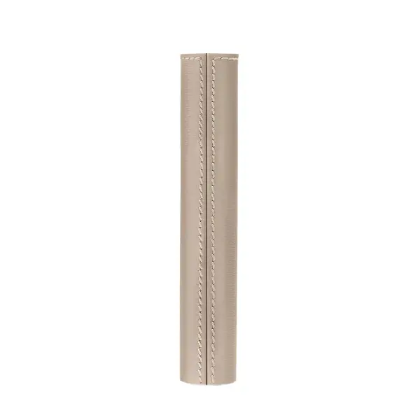 Fine leather mascara sleeve