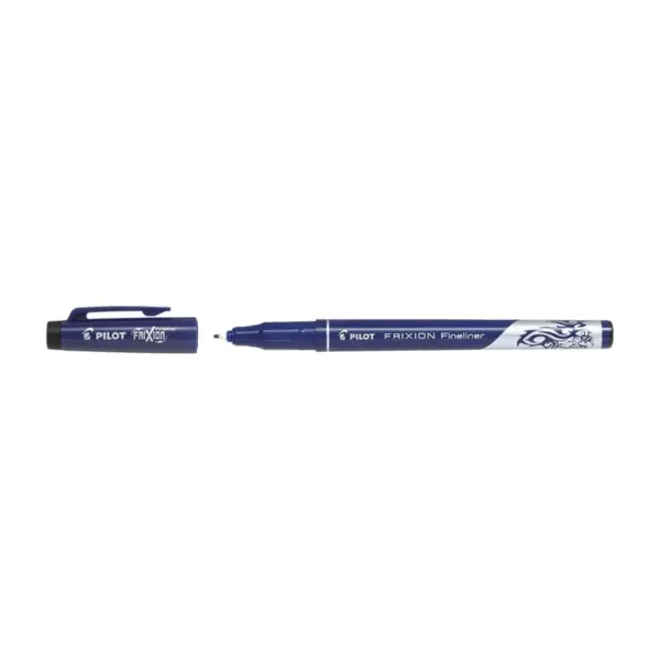 Fineliner cu cerneala Pilot Frixion diverse culori 0.45 mm cu capac Fineliner cu cerneala Pilot Frixion diverse culori 0.45 mm cu capac negru