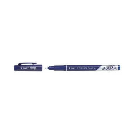 Fineliner Frixion Pilot 0.45 mm varf fin, albastru