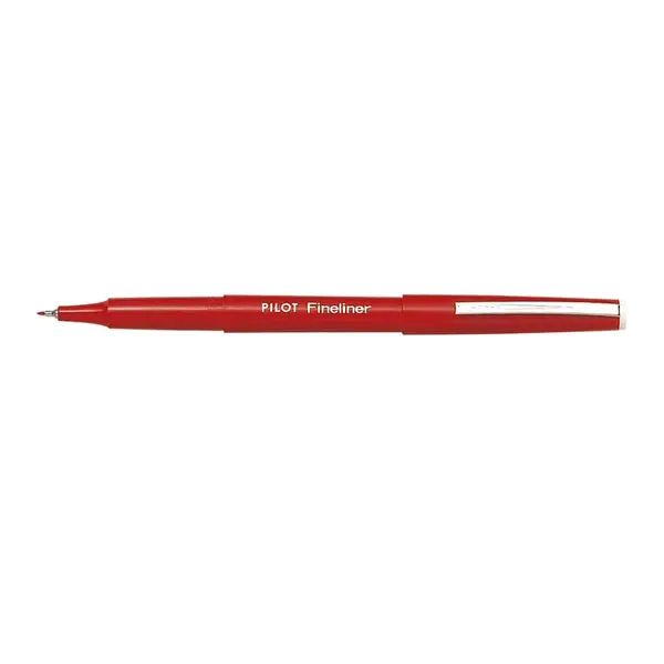 Fineliner Pilot diverse culori 0.4 mm cu capac Fineliner Pilot diverse culori 0.4 mm cu capac rosu