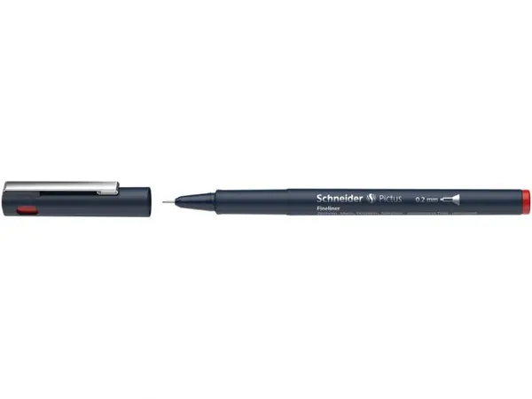 Fineliner Schneider Pictus 0,2 mm,4 culori