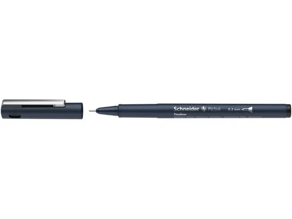 Fineliner Schneider Pictus 0,2 mm,4 culori