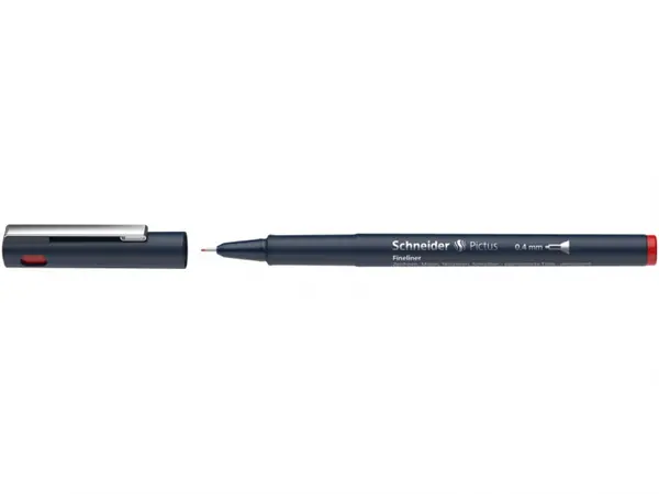 Fineliner Schneider Pictus 0,4 mm,4 culori