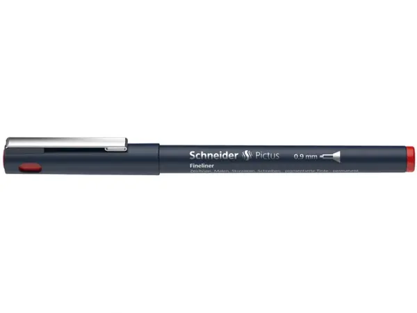 Fineliner Schneider Pictus 0,9 mm,4 culori