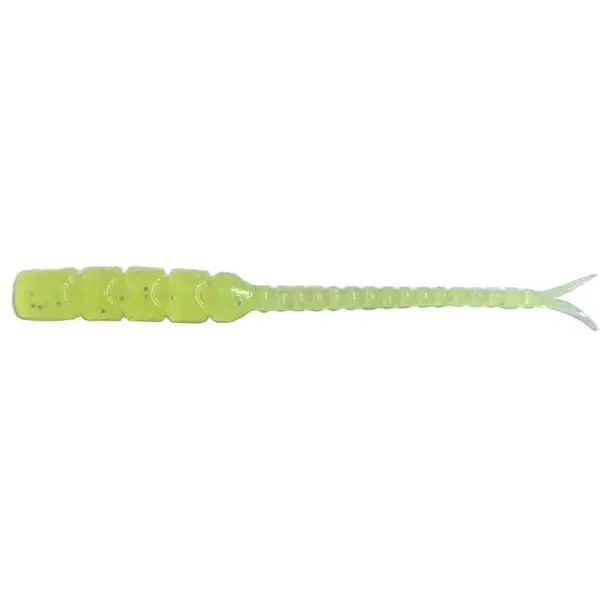 Finesse Bachi-Bachi Hellgrammite Tail 5cm Clear Chartreuse 12buc