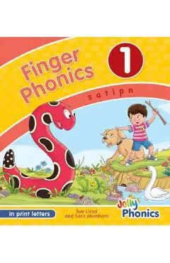 Finger Phonics Book 1: In Print Letters (American English Edition) - Sara Wernham