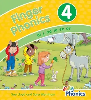 Finger Phonics Book 4. in Precursive Letters (British English edition), Board book/Sue Lloyd