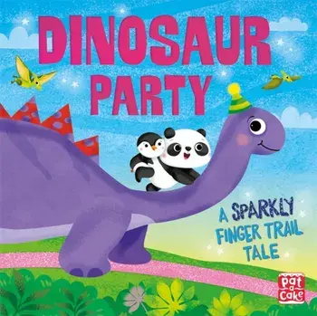 Finger Trail Tales: Dinosaur Party, Board book/***