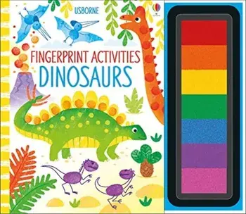 Fingerprint Activities Dinosaurs, Spiral Bound/Fiona Watt
