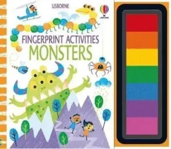 Fingerprint Activities Monsters, Spiral Bound/Fiona Watt