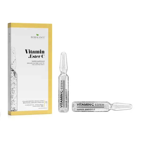 Fiole concentrate cu acid ascorbic 15%, Vitamin Ester C, 10*2 ml, Bio Balance