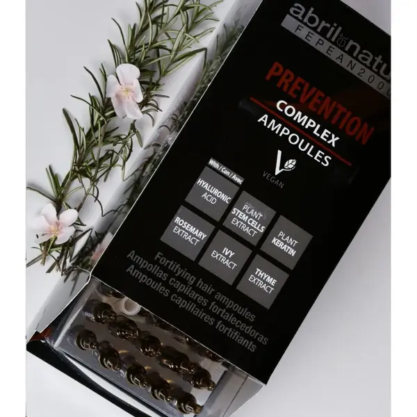 Fiole lotiune fortifianta impotriva caderii parului Abril et Nature, 50 x 5 ml