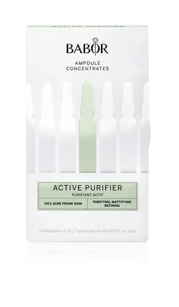 Fiole pentru ten Babor Active Purifier efect purifiant si anti-acneic 7 x 2ml