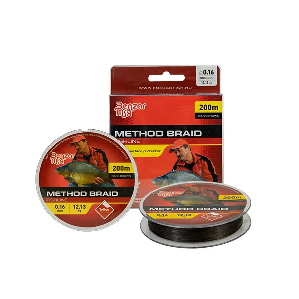 Fir Benzar Method Braid 0,20mm 200m Dark Brown