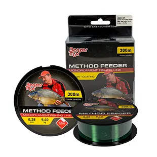 FIR BENZAR METHOD FEEDER MONO DARK GREEN 300M 0.28