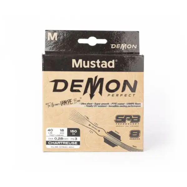 Fir Demon Perfect Braid 8 Chartreuse 0.20mm 11.3kg 150m