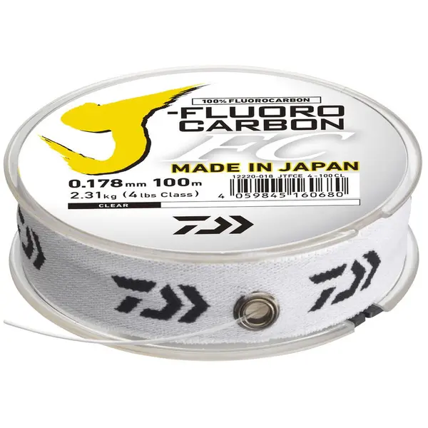 Fir J-Fluorocarbon Leader 0.33mm 6.8Kg 100M
