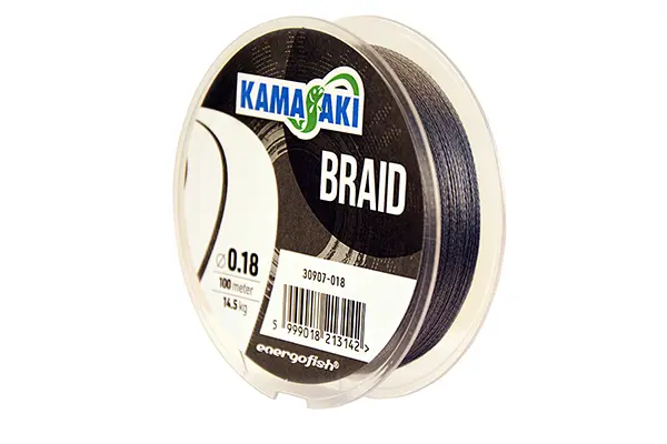 FIR KAMASAKI BRAID GREY 0.10MM 7,6KG