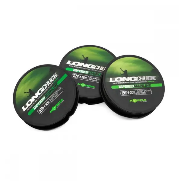 Fir LongChuck Tapered Mainline Green 0.30-0.47mm 300m