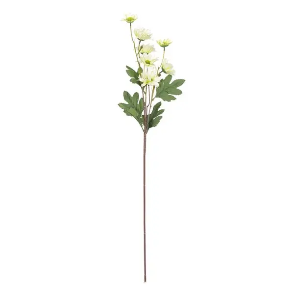 Fir margareta artiticiala decorativa,plastic,galben,74 cm