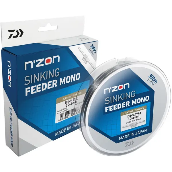 Fir N'Zon Line Sinking Feeder Mono 0.28mm 5.70kg 300m
