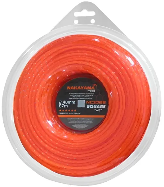 Fir pătrat de tuns Nakayama - Pro NC1022, 2.4 mm, 87 m